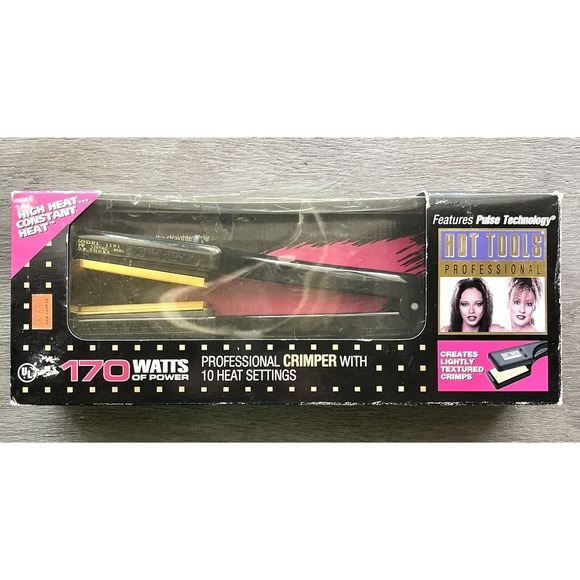 Hot Tools Professional  Crimper 2" 170 Watts 10 Heat Settings Model 1191 New - Picture 1 of 3
